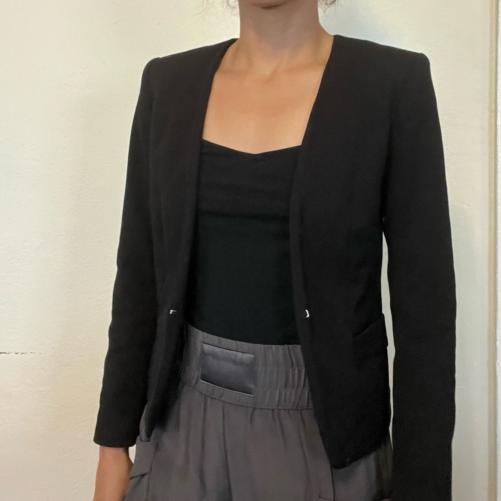 H&M Blazer Black Size 4